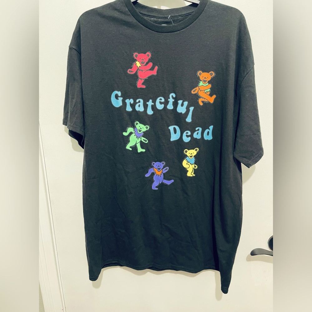 Grateful Dead Black T-Shirt with Dancing Bears